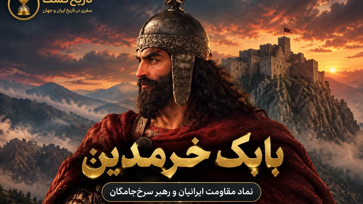 خیزش سرخ‌جامگان؛ بابک خرمدین و مبارزه با خلافت | پادکست ویدئویی محسن ظهوری