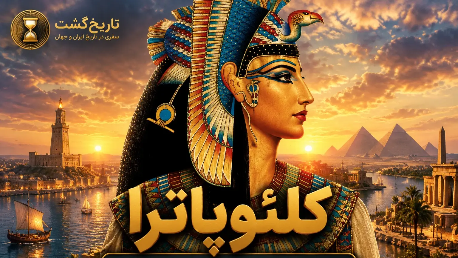 کلئوپاترا؛ داستان سقوط آخرین فرعون مصر | پادکست ویدئویی مورخ