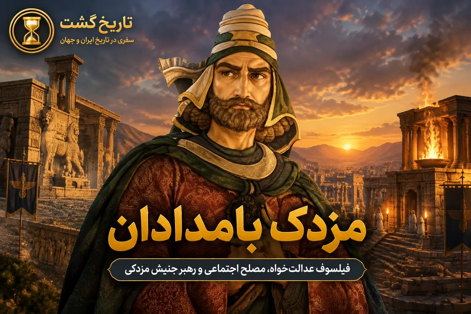 جنبش مزدک و دوران قباد یکم | پادکست ویدئویی کهن‌دیار