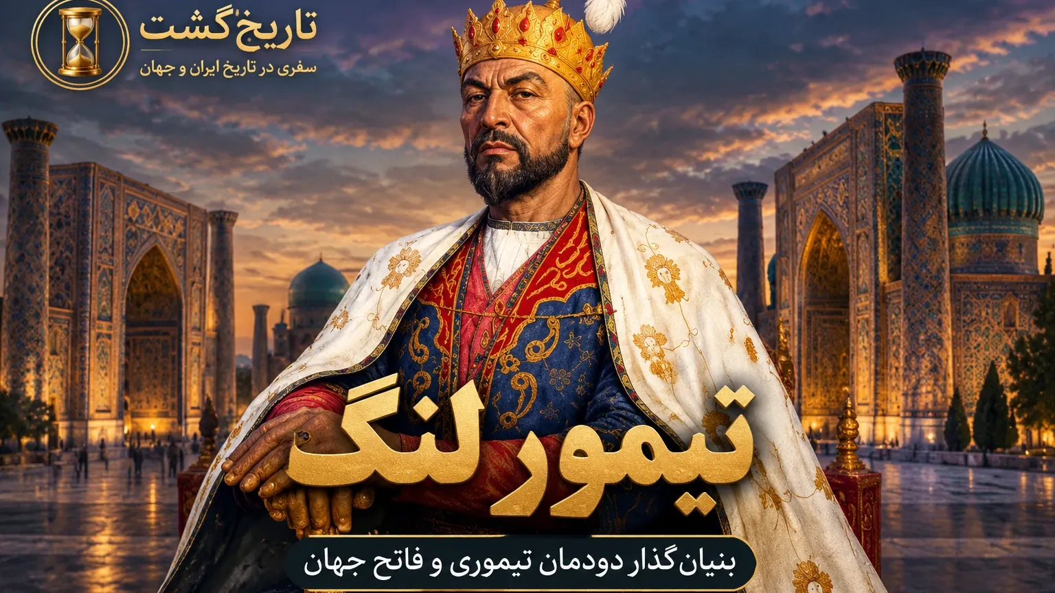 تیمور لنگ؛ فاتح یا خونریز؟ | پادکست ویدئویی real history