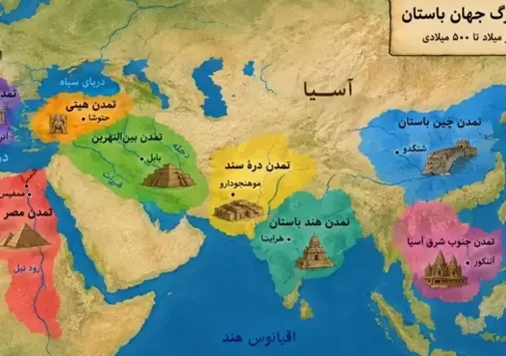 نقشه عصر نوسنگی